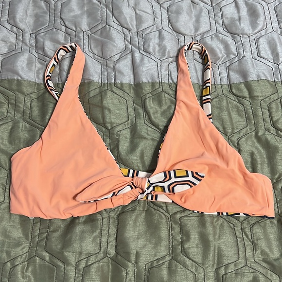 Tory Burch Geo Octagon Square bikini top size L - Picture 4 of 6